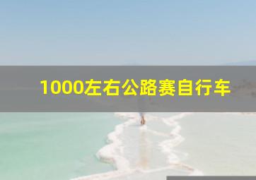 1000左右公路赛自行车