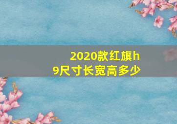 2020款红旗h9尺寸长宽高多少