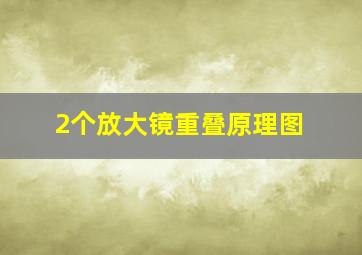 2个放大镜重叠原理图