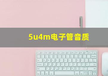 5u4m电子管音质