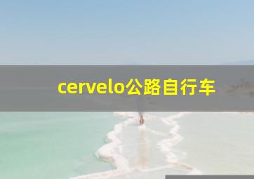 cervelo公路自行车