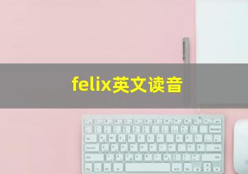 felix英文读音