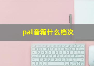 pal音箱什么档次