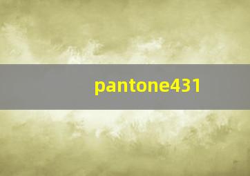 pantone431