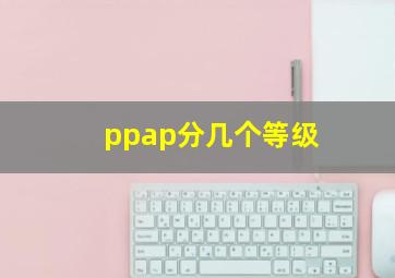 ppap分几个等级