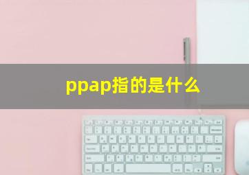 ppap指的是什么