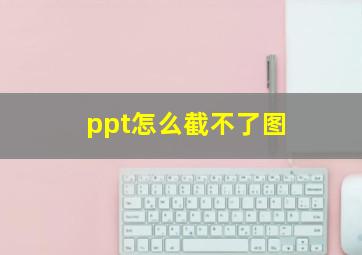 ppt怎么截不了图