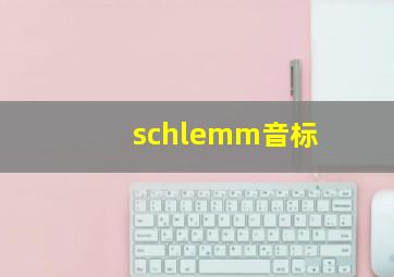 schlemm音标