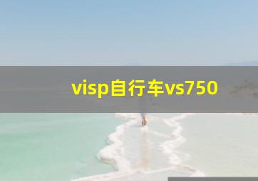 visp自行车vs750