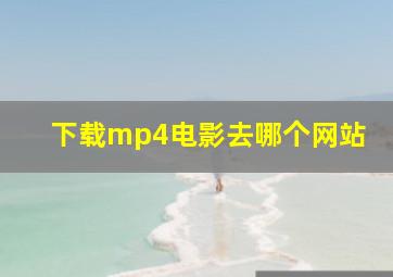 下载mp4电影去哪个网站