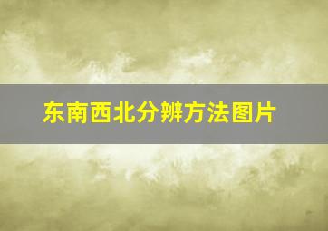 东南西北分辨方法图片