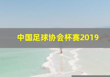 中国足球协会杯赛2019