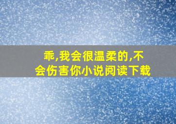 乖,我会很温柔的,不会伤害你小说阅读下载