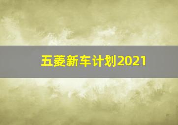 五菱新车计划2021