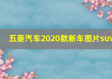 五菱汽车2020款新车图片suv