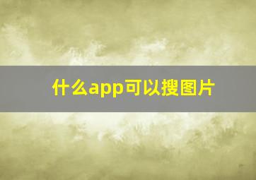 什么app可以搜图片