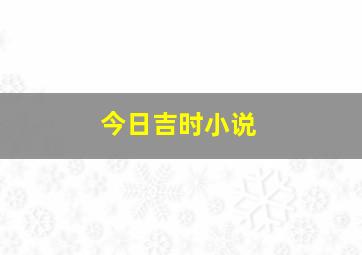 今日吉时小说