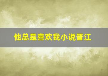 他总是喜欢我小说晋江