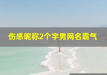 伤感昵称2个字男网名霸气