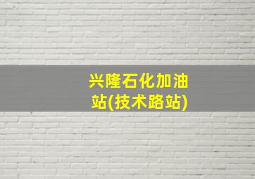 兴隆石化加油站(技术路站)