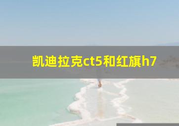 凯迪拉克ct5和红旗h7