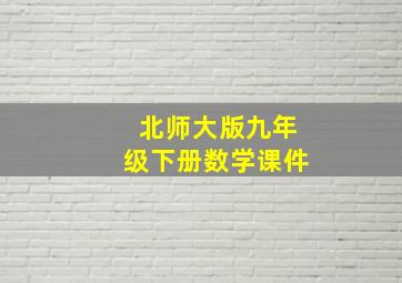 北师大版九年级下册数学课件