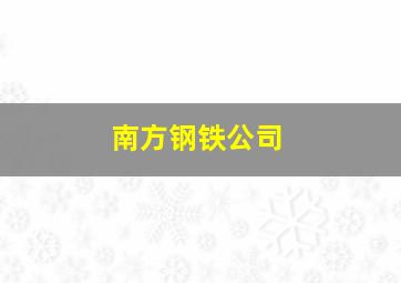 南方钢铁公司