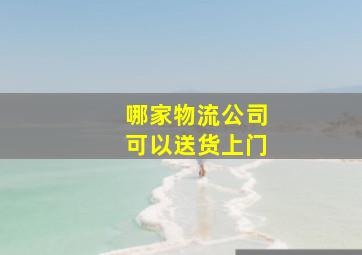 哪家物流公司可以送货上门