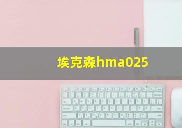 埃克森hma025