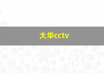 大华cctv