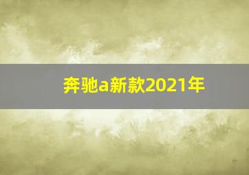 奔驰a新款2021年