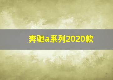 奔驰a系列2020款