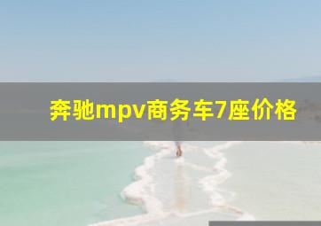 奔驰mpv商务车7座价格