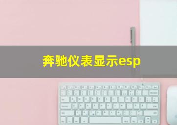 奔驰仪表显示esp