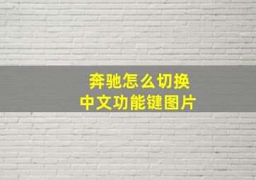 奔驰怎么切换中文功能键图片