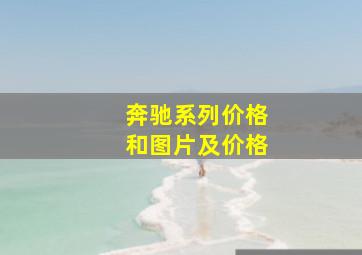 奔驰系列价格和图片及价格