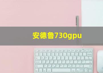 安德鲁730gpu