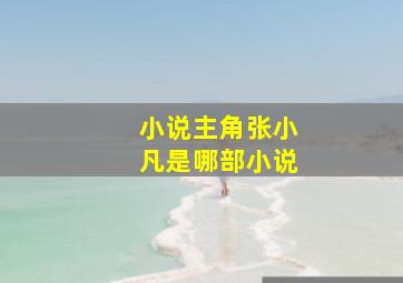 小说主角张小凡是哪部小说