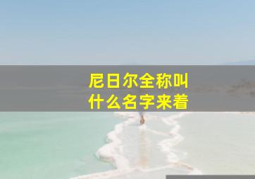 尼日尔全称叫什么名字来着