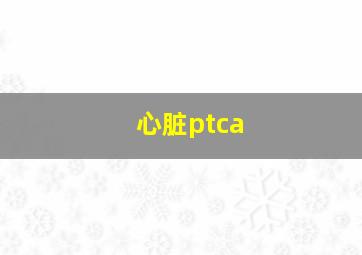 心脏ptca