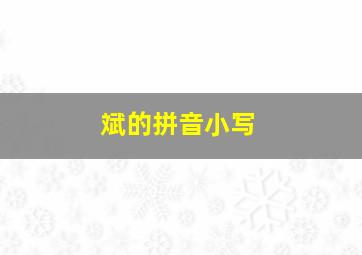 斌的拼音小写