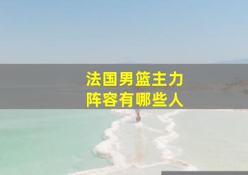 法国男篮主力阵容有哪些人