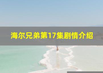 海尔兄弟第17集剧情介绍