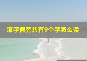 滚字偏旁共有9个字怎么读