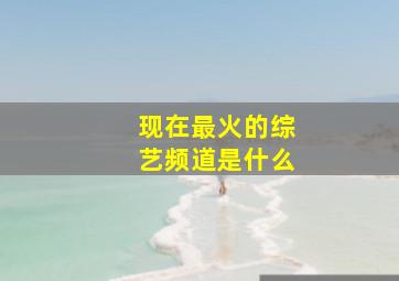 现在最火的综艺频道是什么