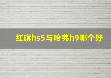 红旗hs5与哈弗h9哪个好