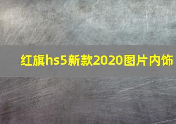 红旗hs5新款2020图片内饰