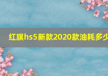 红旗hs5新款2020款油耗多少