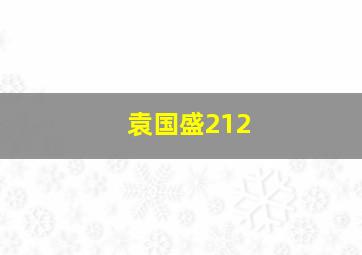 袁国盛212