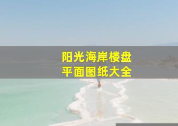 阳光海岸楼盘平面图纸大全